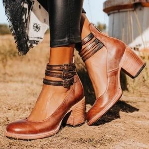 Brand New! Freebird by Steven Randi Leather Dusty Rose